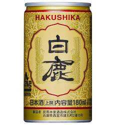 上撰 白鹿 アルミ缶 15度 180ml [日本酒]