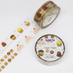 デコレーションテープ HR-0004 クリアテープ 幅15mm×3m 焼き菓子