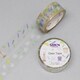 デコレーションテープ HR-0006 クリアテープ 幅15mm×3m アロマタイム