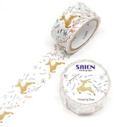 デコレーションテープ UR-4044 マスキングテープ 幅20mm×7m Hopping Deer