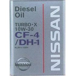 ディーゼルエンジンオイル NISSAN ターボ・X DH-1 CF-4 10W30 4L KLBF0-10304