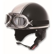 バイク用ヘルメット ヴィンテージタイプ ブラック PS-VT003BK
