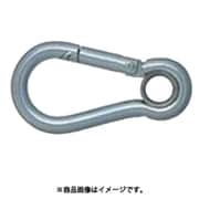ニッサチェイン 鉄uc環付スプリングフック 5mm (10個入) IAH1050