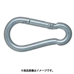 ニッサチェイン 鉄ucスプリングフック 6mm （10個入） IAH60