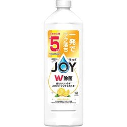 除菌ジョイコンパクト W除菌 贅沢シトラスレモンの香り 詰替 特大 670mL [食器用洗剤]