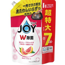 除菌ジョイコンパクト W除菌 贅沢グレープフルーツの香り 詰替 超特大 930mL [食器用洗剤]