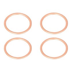 エキゾーストマフラーガスケット （K・PIT ブランドブランド） 4個 ニンジャ ZX-25R/SE（ZX250E-A00001 ～） 963-4000017