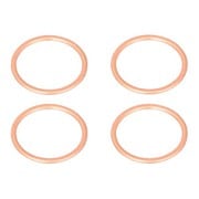 エキゾーストマフラーガスケット (K・PIT ブランドブランド) 4個 ニンジャ ZX-25R/SE(ZX250E-A00001 ~) 963-4000017