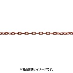 ニッサチェイン ファインカラーチェン 15m 茶 IU216NE-BR
