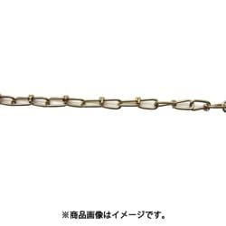 ニッサチェイン ファインカラーチェン 30m 金 IV23E-GD