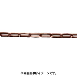 ニッサチェイン ファインカラーチェン 15m 茶 IW48E-BR