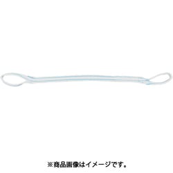 PP2E25X6 [TESAC 耐化学薬品用スリング（JIS2等級・両端アイ形）25mm幅×6m]
