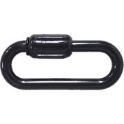 ニッサチェイン スクリュージョイント 6mm 黒 (10個入) PSJ60-BK