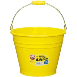 ヒマラヤ化学 カラーバケツ 6015 12型 イエロー 325パイ×247 002628