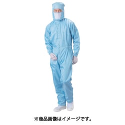 ブラストン フード付つなぎ服 ブルー Sサイズ BSC-11032-B-S