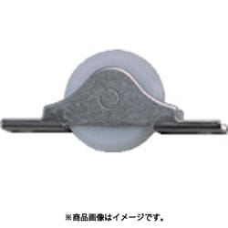 FES-0429 [ヨコヅナ ステンレス枠V戸車ベアリング入ジュラコン（R）車 42mm V]