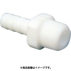 NR0078-004 [フロンケミカル PTFE ハーフオスチューブジョイント竹の子外径10φ×R3/8]