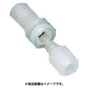 NR1016-005 [フロンケミカル フッ素樹脂（PTFE）クイックコネクター プラグ QCL-WP-2P（Rc1/4）]