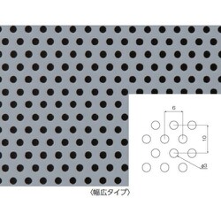 NR5016-001 [フロンケミカル フッ素樹脂（PTFE）特殊パンチングシート0.5t×1000×1000【単位はPk】]
