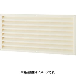 P-130-05F [MK P.Cドアー用ガラリ 大 178X430mm ミルキーホワイト]