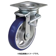PMS-200APULB（R） [ユーエイ プレミアムウレタンキャスター200径自在ダブルストッパー付]