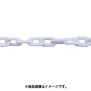 ニッサチェイン プラカラーチェン 100m 白 PW60-100-W