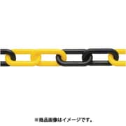 ニッサチェイン プラカラーチェン 100m 黄/黒 PW80-100-YBK