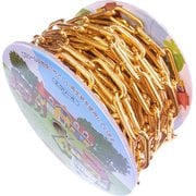 ニッサチェイン アルミ合金リンク 15m巻 金 R-AL50-GD