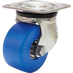 ユーエイ 重量用SUSキャスター 自在車 65径 MCナイロン車輪 SUSHSG65MC