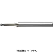 ユニオンツール HMWCOAT2枚刃高硬度材加工用ロングネックボールエンドミルHWLB ボール半径R0.3×有効長10×刃長0.48×首径0.59×全長50 HWLB2006-100