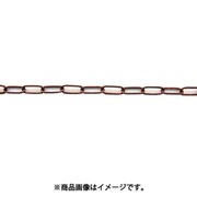 R-IL30E-BR [ニッサチェイン 鉄カラーリンクC 15m巻 茶]