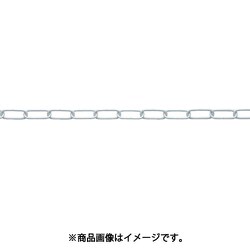 ニッサチェイン 鉄カラーリンクC 15m巻 白 R-IL30E-W