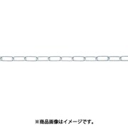 R-IL30E-W [ニッサチェイン 鉄カラーリンクC 15m巻 白]