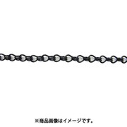 R-IR16E-BK [ニッサチェイン 鉄カラー二重 15m巻 黒]