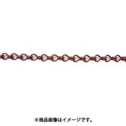 R-IR16E-BR [ニッサチェイン 鉄カラー二重 15m巻 茶]