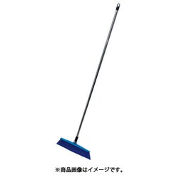 62604205 [バーテック バーキュートプラス 衛生管理用ほうき 幅広タイプ ソフト青5 BCP45-60SUS-SB 5P※]