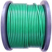 R-IY45V-GN [ニッサチェイン コーティングワイヤー 100m巻 緑]