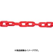R-PW60-R [ニッサチェイン プラカラーリンク 30m巻 赤]