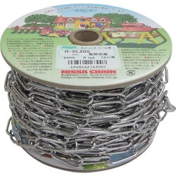 ニッサチェイン ステンレスリンクC 15m巻 R-SL20S