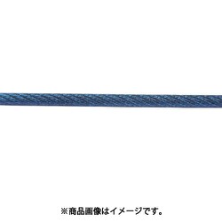 ニッサチェイン コーティングワイヤー 100m巻 青 R-SY12V-B