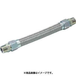 テクノフレックス メタルタッチ式非溶接型フレキシブルホース S215-20Ax300L オスxオスアダプター SS400 S215-20AX300L