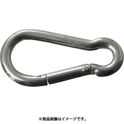 ニッサチェイン ステンスプリングフック 9mm （10個入） SAH90