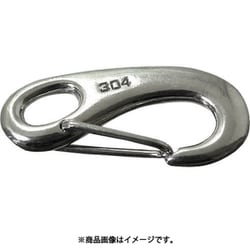 ニッサチェイン ステンスプリングスナップ 50mm （10個入） SSS50