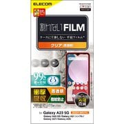 PM-G227FLFPAGN [Galaxy A23 5G（SC-56C/SCG18）/Galaxy A22 5G/Galaxy A21用/フィルム/衝撃吸収/指紋防止/高透明]