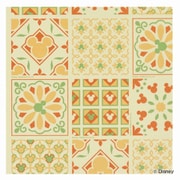 タイルマット 30×30cm ミッキーマウス タイル 9枚入 オレンジ