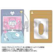 ラブライブ！虹ヶ咲学園スクールアイドル同好会 合皮パスケース シルエットアートコレクション 09. 天王寺璃奈 [キャラクターグッズ]