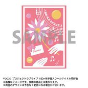 ラブライブ！虹ヶ咲学園スクールアイドル同好会 A3クリアポスター シルエットアートコレクション 01. 上原歩夢 [キャラクターグッズ]