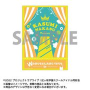 ラブライブ！虹ヶ咲学園スクールアイドル同好会 A3クリアポスター シルエットアートコレクション 02. 中須かすみ [キャラクターグッズ]