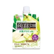 大粒アロエin クラッシュタイプの蒟蒻畑 ラ・フランス味 150g