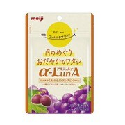 明治フェムニケアフード α-LunAグミ ぶどう風味 45g
